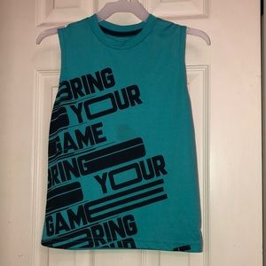 Athletic Performance Boys Sleeveless Tank Top